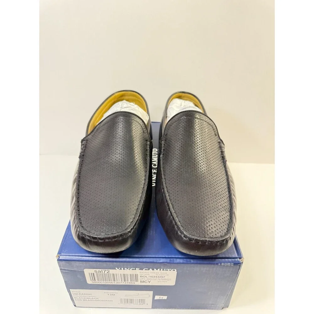 Vince Camuto Men's Eadric Casual Driving Shoe Black US 13